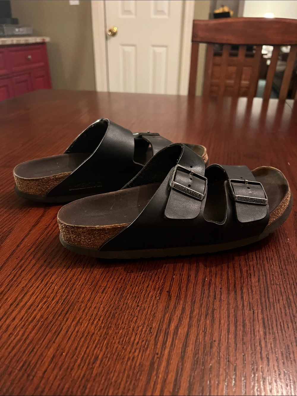 Women’s Black Birkenstocks